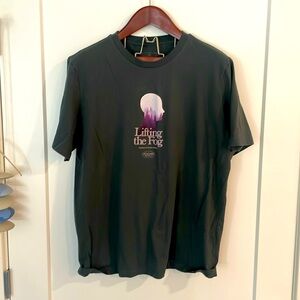 Adidas Lifting The Fog SS Shirt - Gray/Green - XL